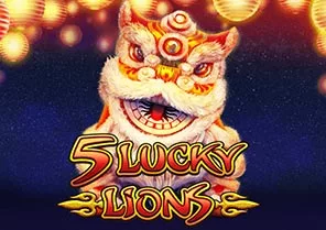 Spil 5 Lucky Lions for sjov på vores danske online casino