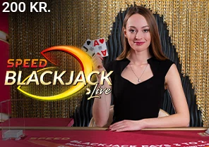 Spil Speed Blackjack D for sjov på vores danske online casino