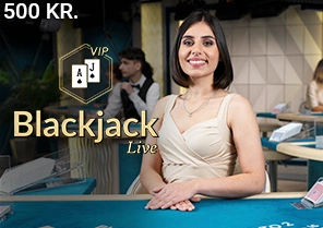 Spil Blackjack VIP 1 for sjov på vores danske online casino
