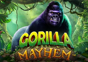 Spil Gorilla Mayhem for sjov på vores danske online casino