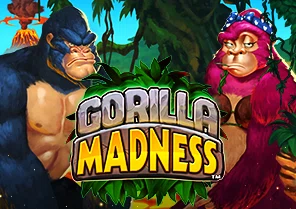 Spil Gorilla Madness for sjov på vores danske online casino