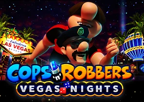 Spil Cops n Robbers Vegas Nights for sjov på vores danske online casino