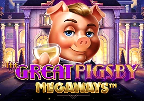 Spil The Great Pigsby Megaways for sjov på vores danske online casino