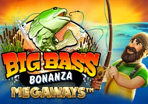 Spil Big Bass Bonanza Megaways for sjov på vores danske online casino