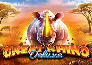 Spil Great Rhino Deluxe for sjov på vores danske online casino
