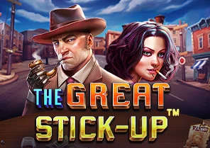 Spil The Great Stick Up for sjov på vores danske online casino