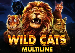 Spil Wild Cats Multiline hos Royal Casino