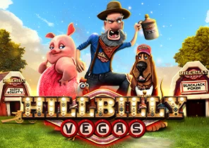 Spil Hillbilly Vegas for sjov på vores danske online casino
