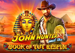 Spil John Hunter and the Book of Tut Respin for sjov på vores danske online casino