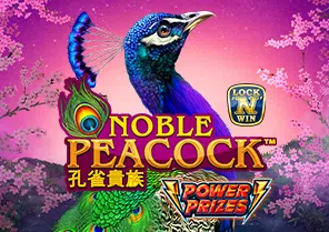 Spil Power Prizes Noble Peacock for rigtige penge i vores online spillehal