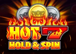 Spil Hot 7 Hold and Spin for rigtige penge i vores online spillehal