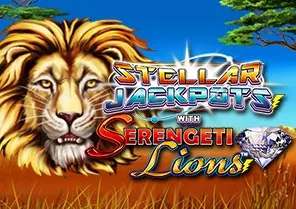 Spil Serengeti Lions Stellar Jackpots hos Royal Casino