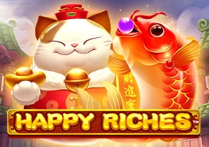 Spil Happy Riches for rigtige penge i vores online spillehal