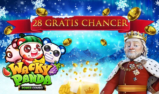 28 dage = 28 Gratis Chancer