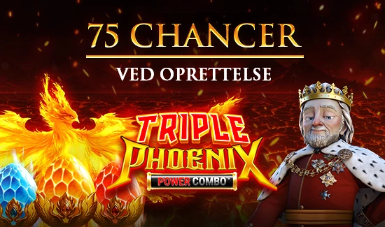 75 CHANCER VED OPRETTELSE