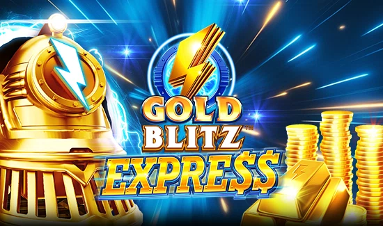 Guldets elektriske togsus i Gold Blitz Express hos RoyalCasino