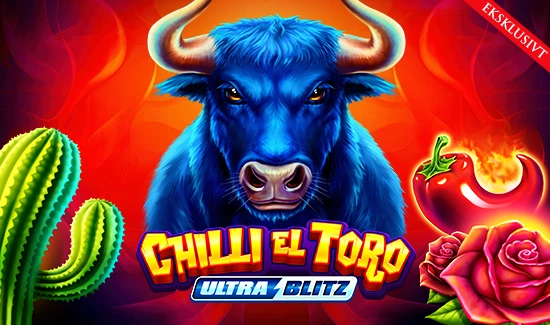 Olé! Nyhed direkte fra hjertet af Spanien: Ultra Blitz Chilli El Toro lander glohedt hos RoyalCasino.dk – klar til at sætte gang i dine gevinster! Olé! Nyhed direkte fra hjertet af Spanien: Ultra Blitz Chilli El Toro lander glohedt hos RoyalCasino.dk – klar til at sætte gang i dine gevinster!