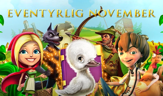 Eventyrlig November hos RoyalCasino med dine favorit spil