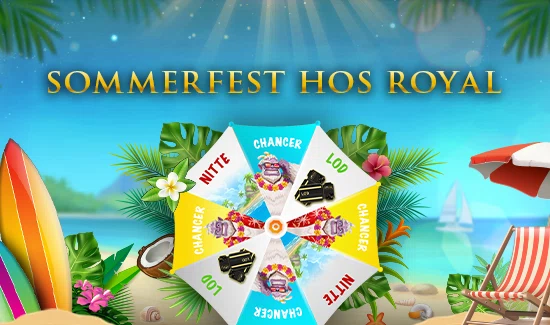 Vores online casino inviterer til sommerfest resten af juli