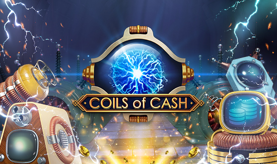 Spilleautomaten Coils of Cash udbetaler stort