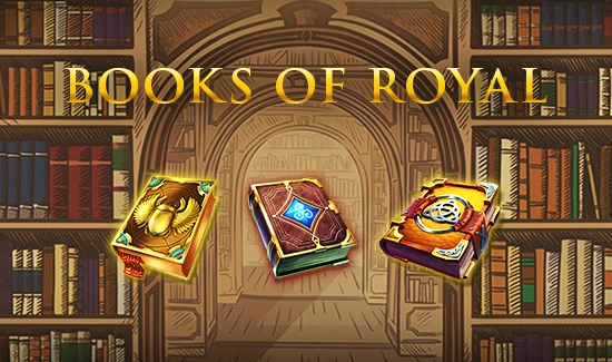 Books of Royal hylder de populære "Book of" spilleautomater