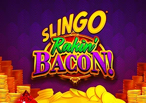 Spil Slingo Rakin Bacon for sjov på vores danske online casino