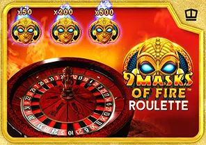 Spil 9 Masks of Fire Roulette Mobile hos Royal Casino