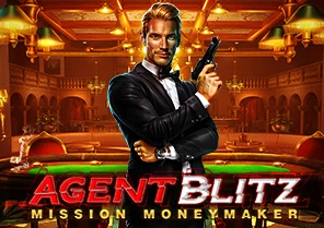 Spil Agent Blitz Mission Moneymaker for sjov på vores danske online casino