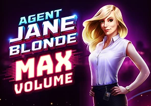 Spil Agent Jane Blonde Max Volume for sjov på vores danske online casino