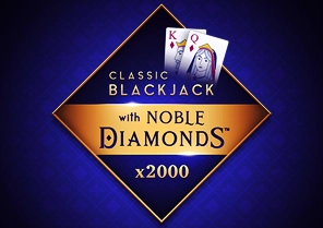 Spil Classic Blackjack with Noble Diamonds for sjov på vores danske online casino