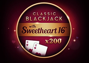 Spil Classic Blackjack with Sweetheart 16 for sjov på vores danske online casino