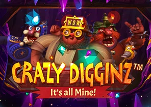 Spil Crazy Digginz Its all Mine for sjov på vores danske online casino