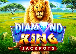 Spil Diamond King Jackpots for rigtige penge i vores online spillehal