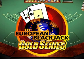 Spil European Blackjack Gold for rigtige penge i vores online spillehal