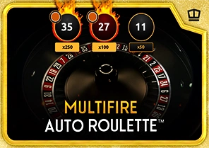 Spil Multifire Auto Roulette for sjov på vores danske online casino