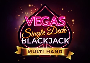 Spil Multihand Vegas Single Deck Blackjack for rigtige penge i vores online spillehal