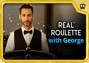 Spil Real Roulette with George for sjov på vores danske online casino