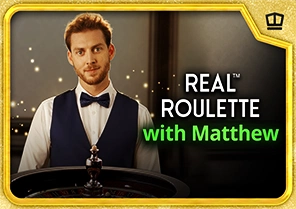 Spil Real Roulette with Matthew for sjov på vores danske online casino