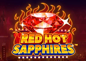 Spil Red Hot Sapphires for rigtige penge i vores online spillehal