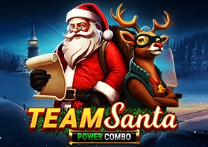 Spil Team Santa Power Combo for sjov på vores danske online casino