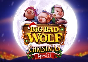 Spil Big Bad Wolf Christmas Special for rigtige penge i vores online spillehal