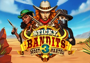 Spil Sticky Bandits 3 Most Wanted for rigtige penge i vores online spillehal