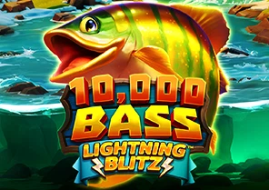 Spil 10000 Big Bass Lightning Blitz for sjov på vores danske online casino