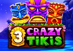 Spil 3 Crazy Tikis for rigtige penge i vores online spillehal