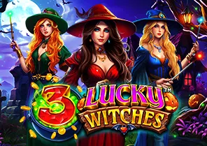 Spil 3 Lucky Witches for rigtige penge i vores online spillehal