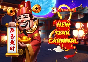 Spil 3 Wonders New Year Carnival for rigtige penge i vores online spillehal