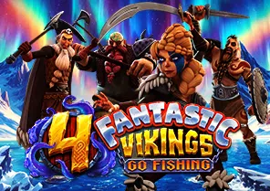 Spil 4 Fantastic Vikings Go Fishing for sjov på vores danske online casino