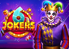 Spil 6 Jokers for rigtige penge i vores online spillehal