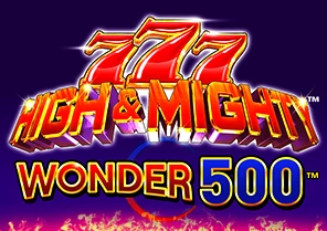 Spil 777 High and Mighty Wonder 500 for rigtige penge i vores online spillehal