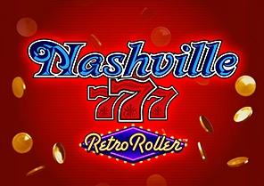 Spil Nashville 777 Retro Roller for rigtige penge i vores online spillehal